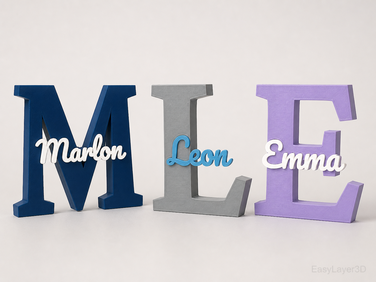 Personalisiertes Namensmonogramm